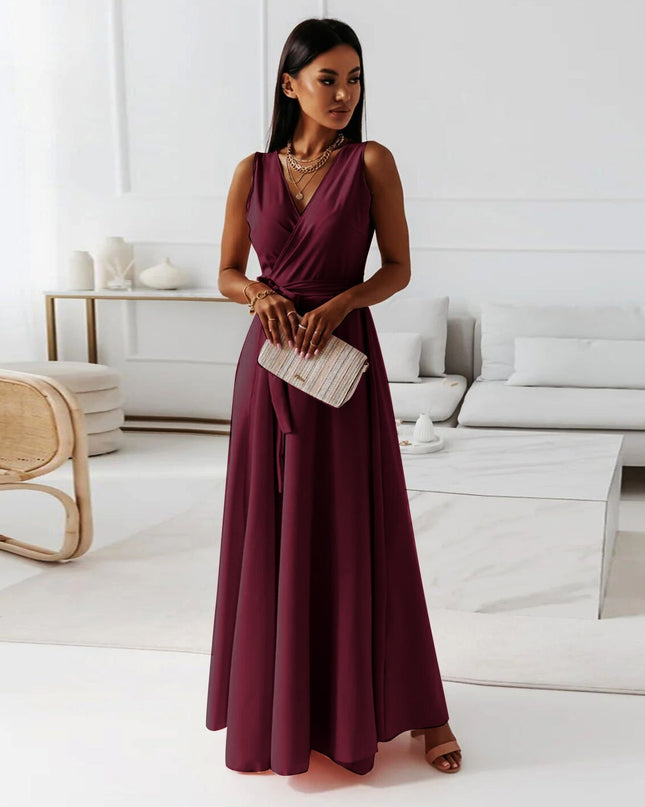 Gabrielle | Women Wedding Guest Wrap Maxi Dress