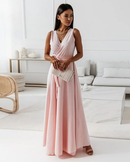 Gabrielle | Women Wedding Guest Wrap Maxi Dress