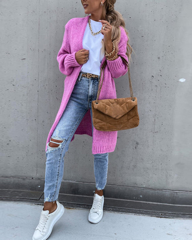 Lauren | Women’s Relaxed Fit Long Open Front Cardigan