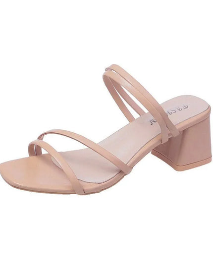 Kaida - Strappy Block Heel Sandals