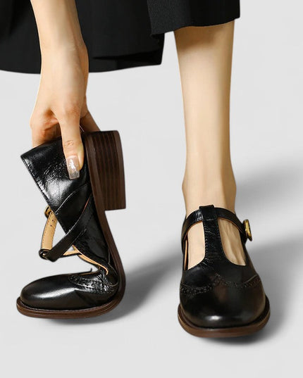 Gabriella | Women Spring Buckle Strap Mary Janes