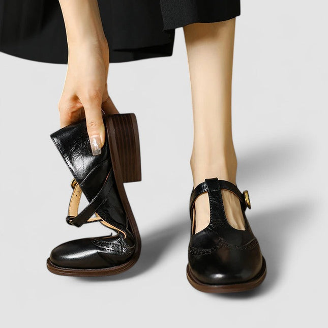 Gabriella | Women Spring Buckle Strap Mary Janes