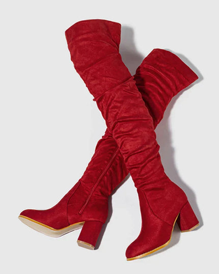 Kayla | Stylish Over-the-Knee Women's Heeled Boots