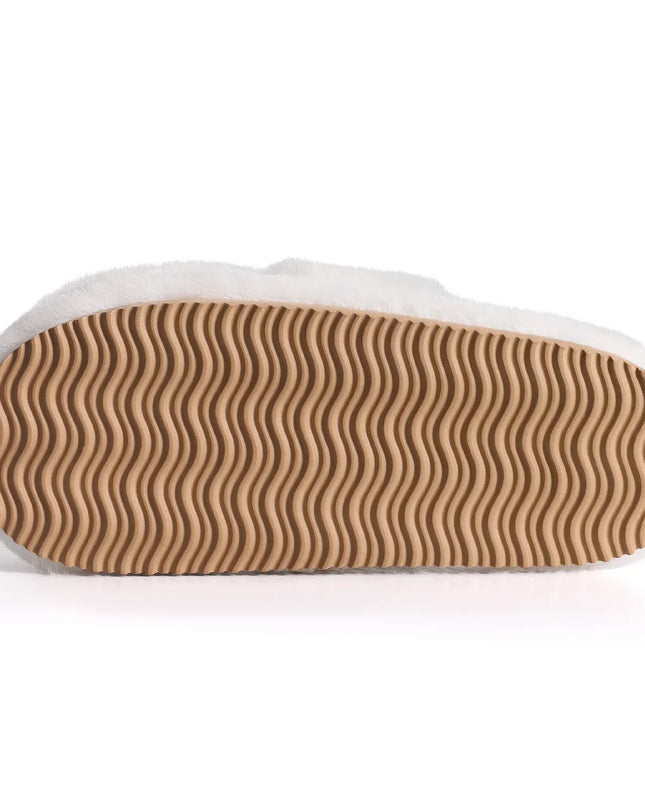 Daisy | Women’s Cozy Faux Fur Slide Slippers