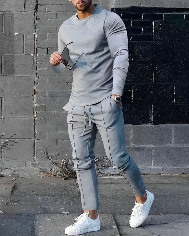 Modern and Trendy Sweatshirt and Trousers Set for Men