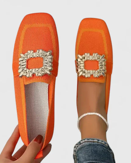 Jacklyn | Women Spring Embellished Slip-On Loafers Shoes