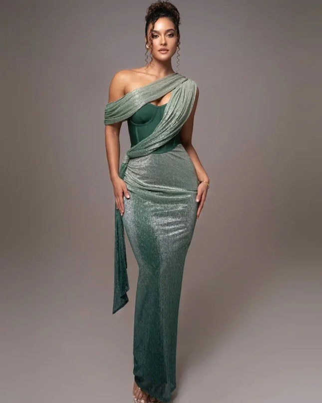 Jenna | Women One-Shoulder Evening Dress