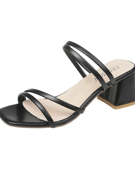 Kaida - Strappy Block Heel Sandals