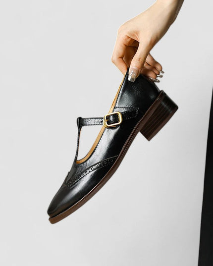 Gabriella | Women Spring Buckle Strap Mary Janes