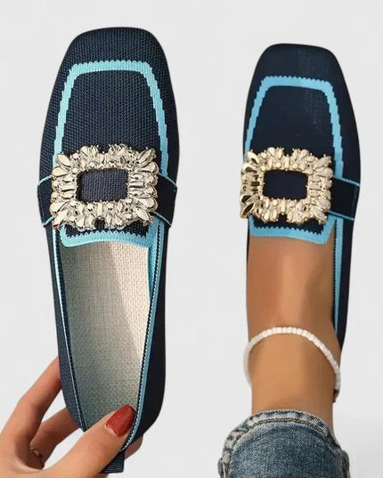 Jacklyn | Women Spring Embellished Slip-On Loafers Shoes
