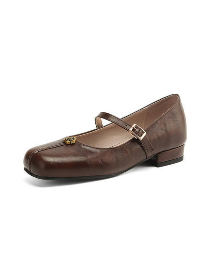 Natalie | Women’s Spring Strap Ballet Flats