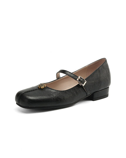 Natalie | Women’s Spring Strap Ballet Flats