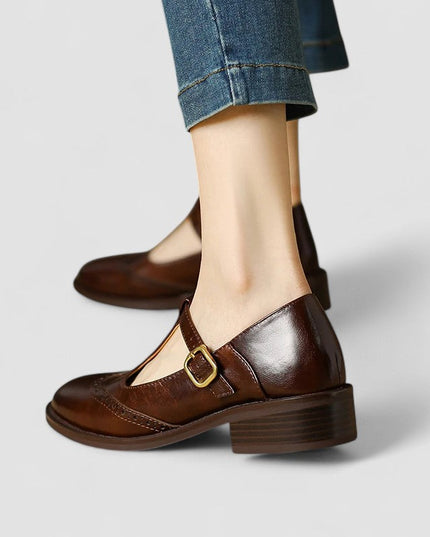 Gabriella | Women Spring Buckle Strap Mary Janes
