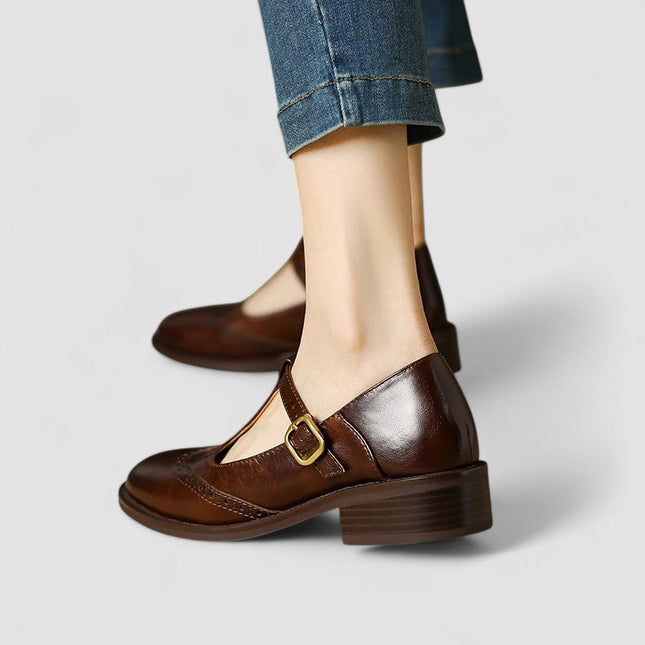 Gabriella | Women Spring Buckle Strap Mary Janes