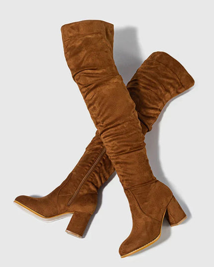 Kayla | Stylish Over-the-Knee Women's Heeled Boots