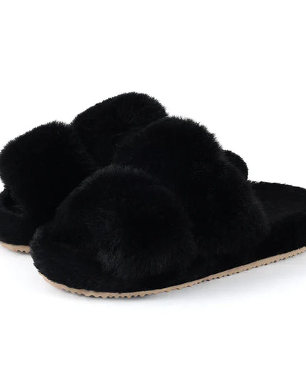 Daisy | Women’s Cozy Faux Fur Slide Slippers