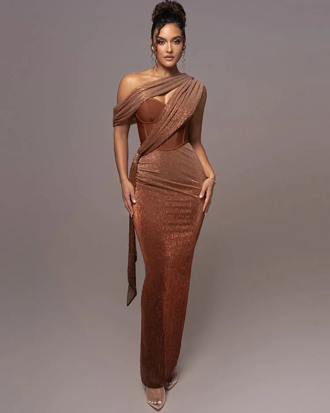 Jenna | Women One-Shoulder Evening Dress