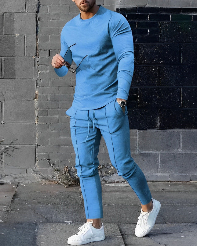 Modern and Trendy Sweatshirt and Trousers Set for Men