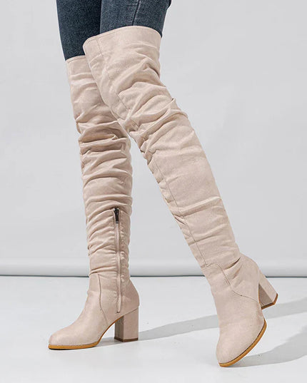 Kayla | Stylish Over-the-Knee Women's Heeled Boots