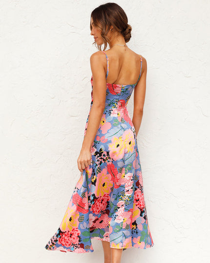 Hazel | Women Wedding Guest Floral Maxi Dress