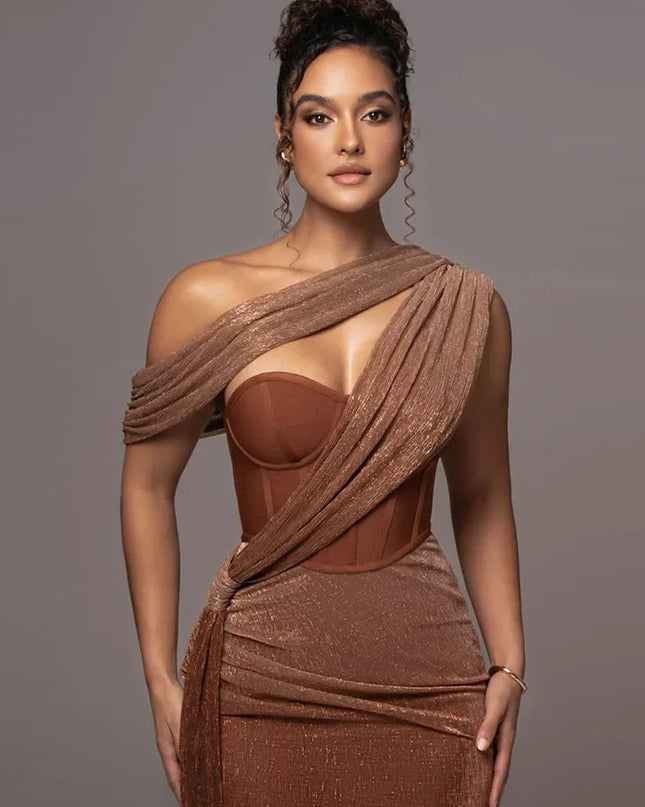 Jenna | Women One-Shoulder Evening Dress