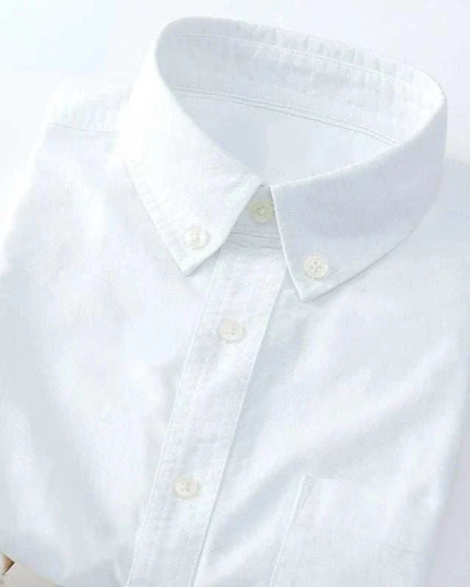 Slim Fit Button-Up Long Sleeve Shirt – Smart Casual Essential