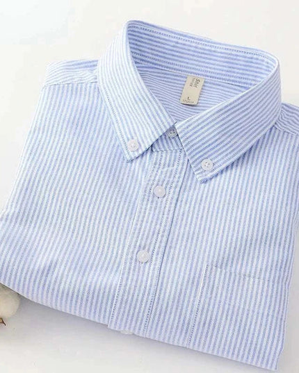 Slim Fit Button-Up Long Sleeve Shirt – Smart Casual Essential