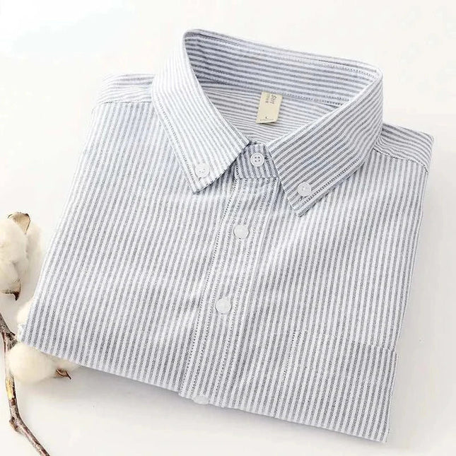 Slim Fit Button-Up Long Sleeve Shirt – Smart Casual Essential