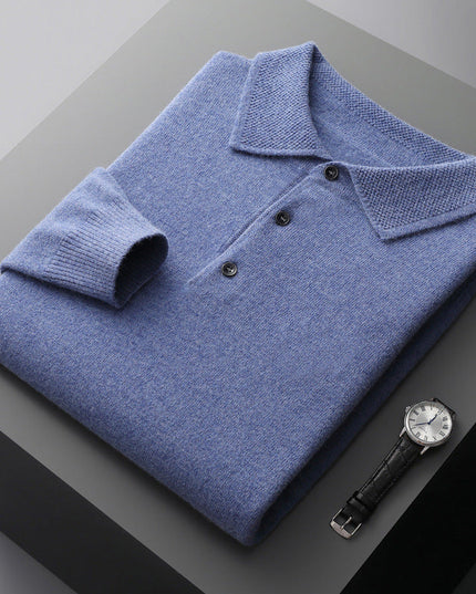 Soft Long Sleeve Polo Shirt – Classic Fit Smart Casual