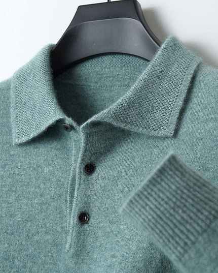 Soft Long Sleeve Polo Shirt – Classic Fit Smart Casual