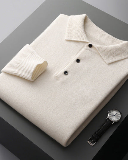 Soft Long Sleeve Polo Shirt – Classic Fit Smart Casual