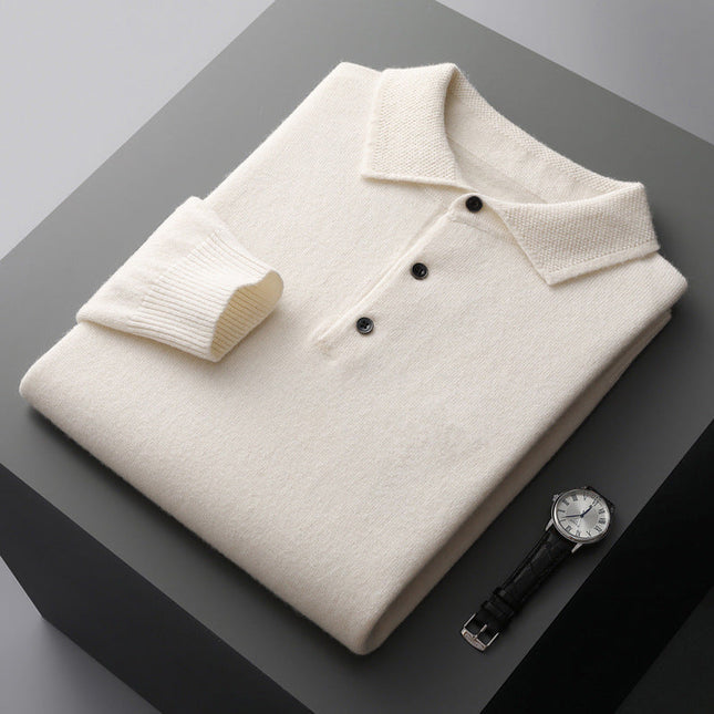 Soft Long Sleeve Polo Shirt – Classic Fit Smart Casual