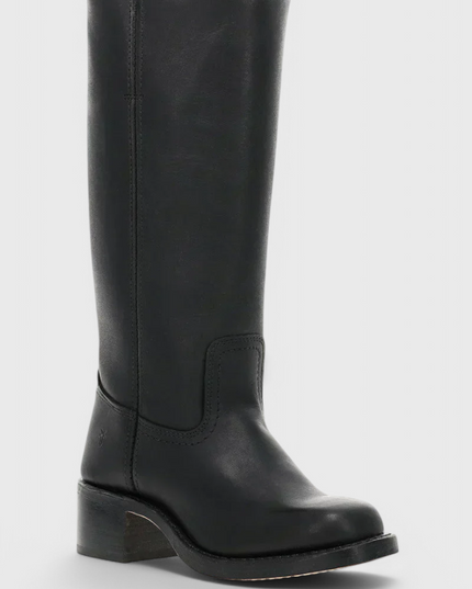 Ella | Women’s Leather Knee-High Boots with Heels