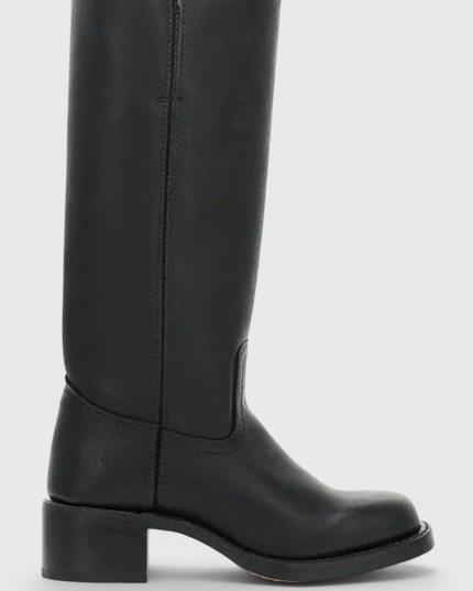 Ella | Women’s Leather Knee-High Boots with Heels