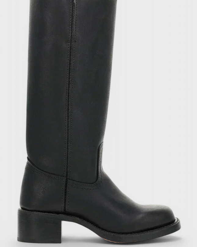 Ella | Women’s Leather Knee-High Boots with Heels