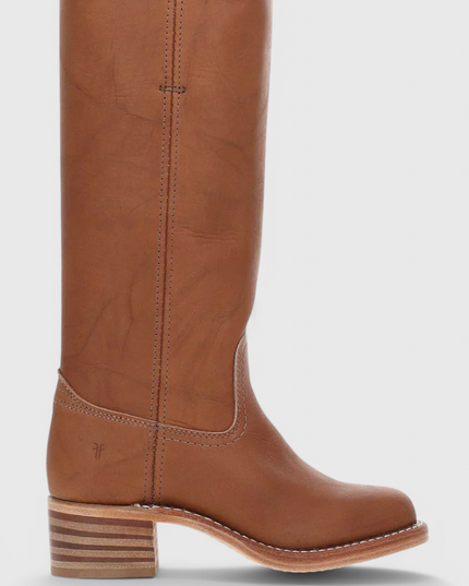 Ella | Women’s Leather Knee-High Boots with Heels