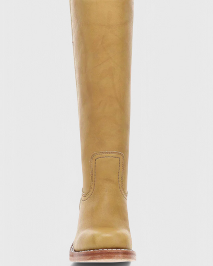 Ella | Women’s Leather Knee-High Boots with Heels