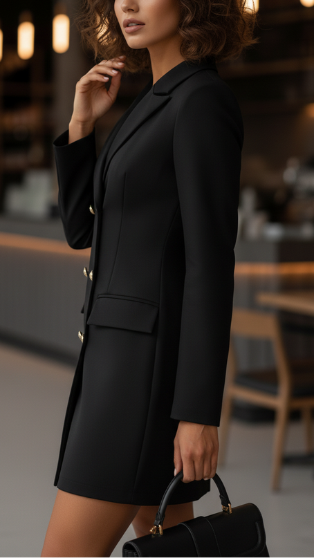 Nova Tailored Chic | Blazer Dress