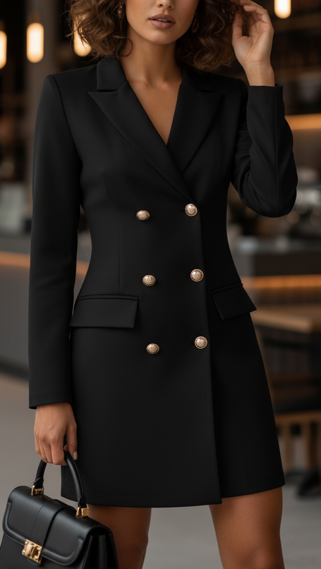 Nova Tailored Chic | Blazer Dress