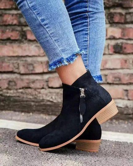 Kimberly | Women’s Zip-Up Ankle Boots