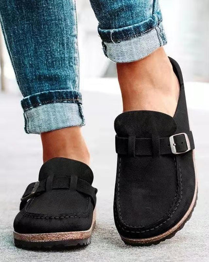 Emily | Women’s Casual Buckle Slip On Loafers