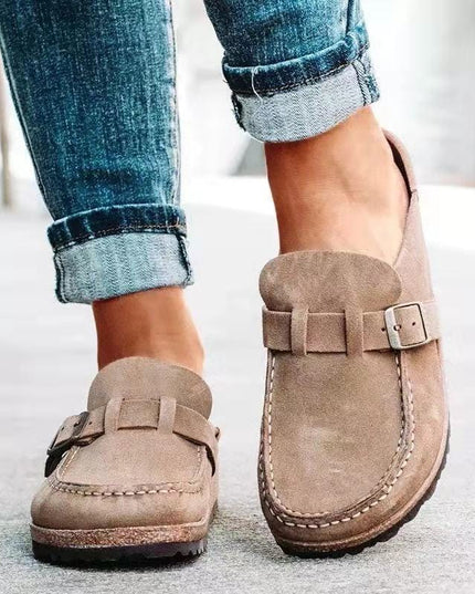 Emily | Women’s Casual Buckle Slip On Loafers