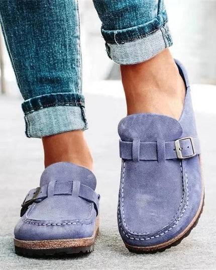 Emily | Women’s Casual Buckle Slip On Loafers