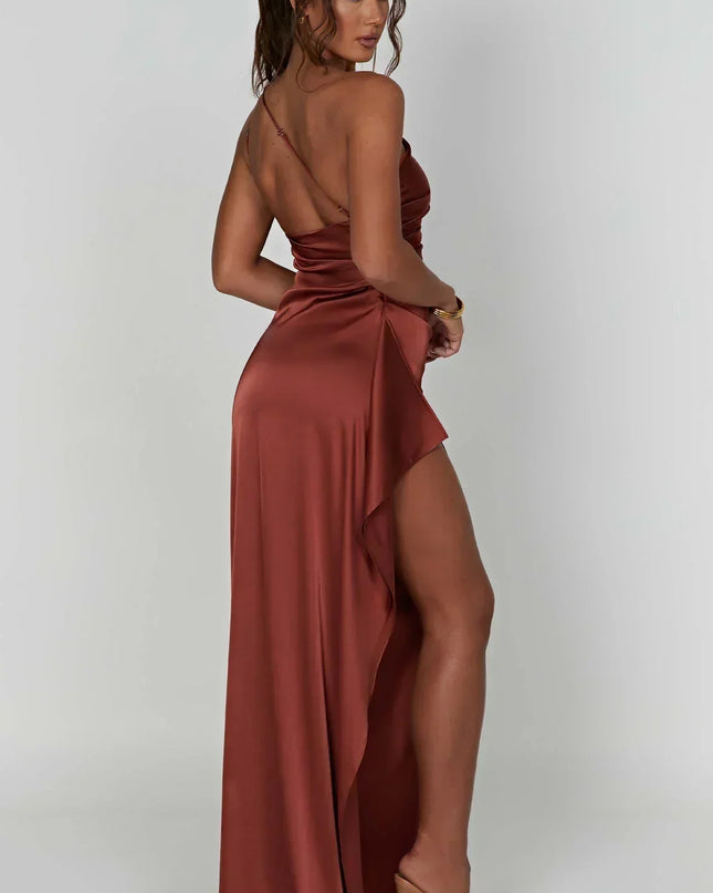 Dakota | Women’s Asymmetric Evening Maxi Dress