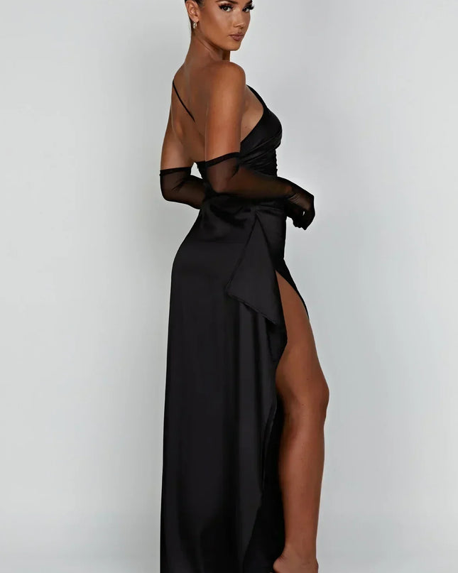 Dakota | Women’s Asymmetric Evening Maxi Dress