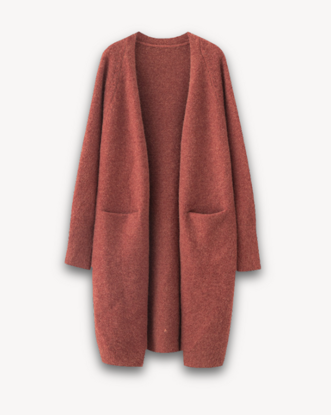 Ella | Women’s Spring Longline Open Front Cardigan