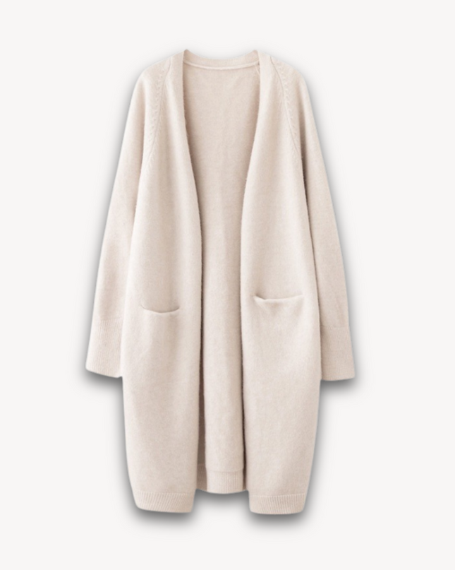 Ella | Women’s Spring Longline Open Front Cardigan
