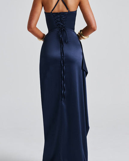 Anna | Women Strappy High Slit Dress