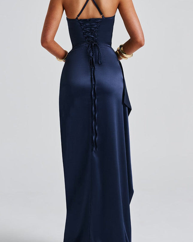 Anna | Women Strappy High Slit Dress
