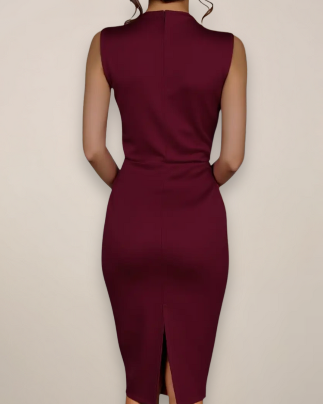 Alyssa | Women Sleeveless Midi Dress